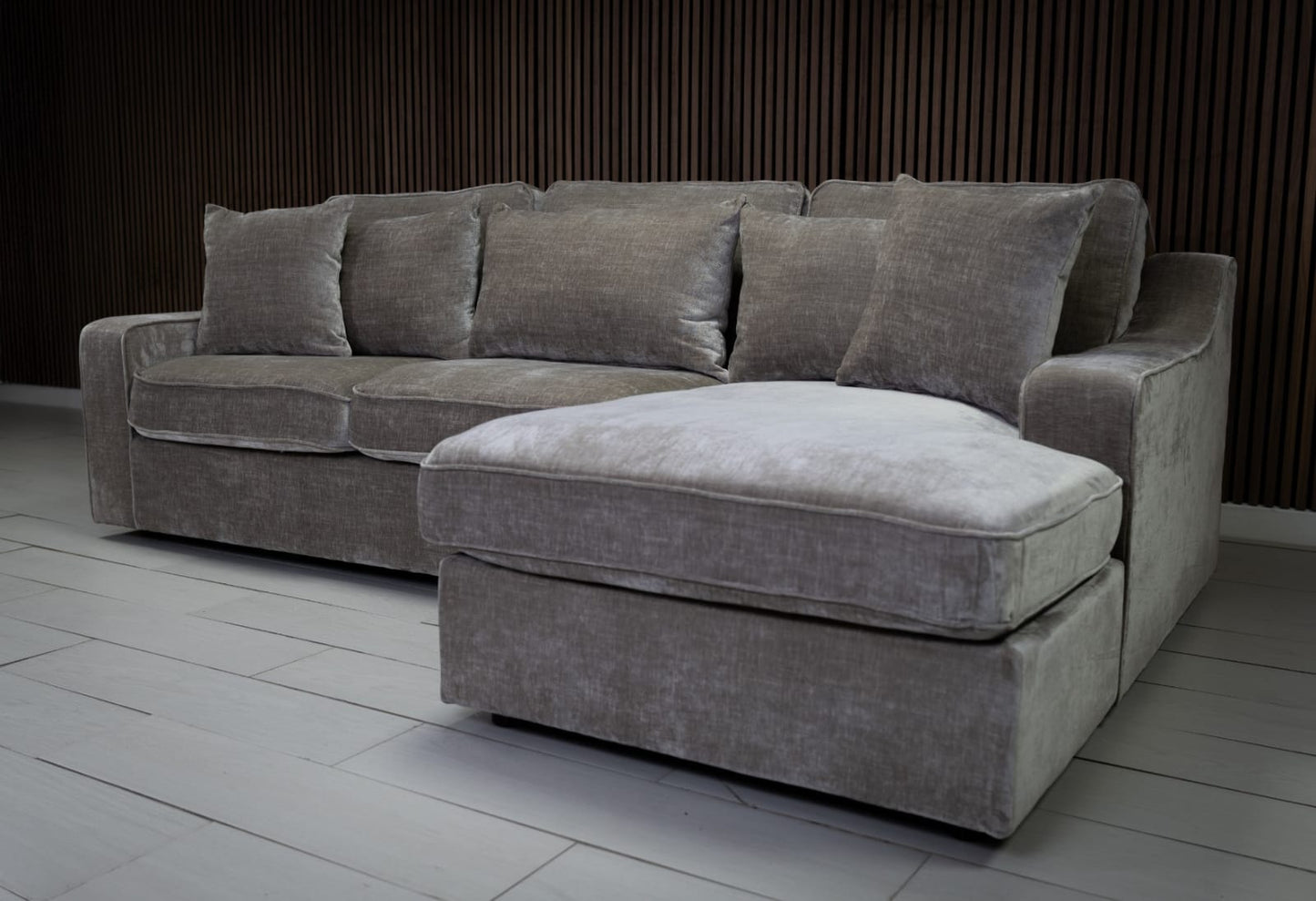 Zenn Corner Fabric Sofa