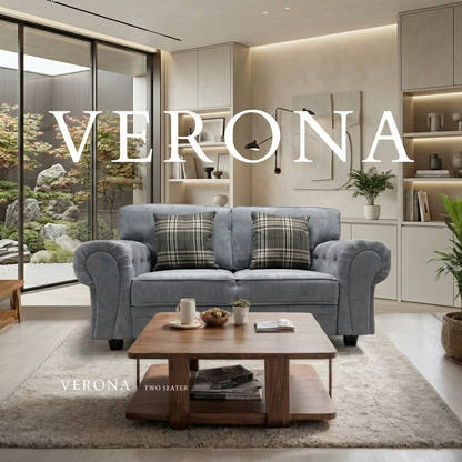 Verona Fullback Fabric Sofa Set