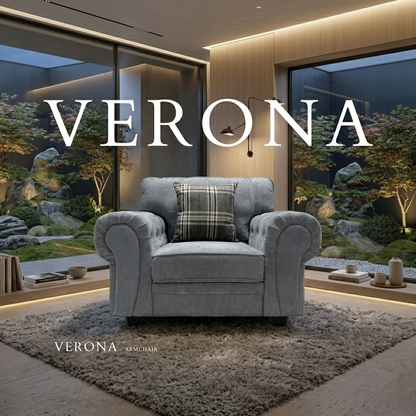 Verona Fullback Fabric Sofa Set