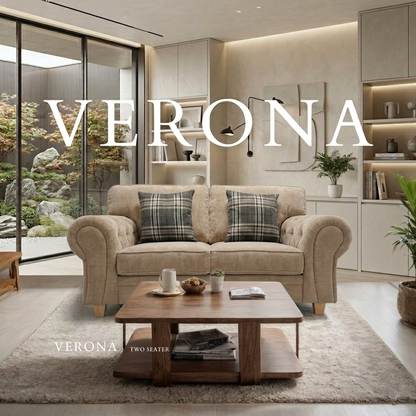 Verona Fullback Fabric Sofa Set