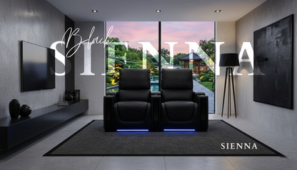 Sienna Air Leather Electric Recliner Sofa