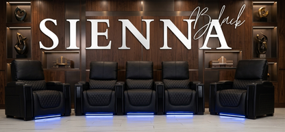 Sienna Air Leather Electric Recliner Sofa