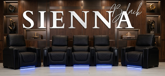 Sienna Air Leather Electric Recliner Sofa