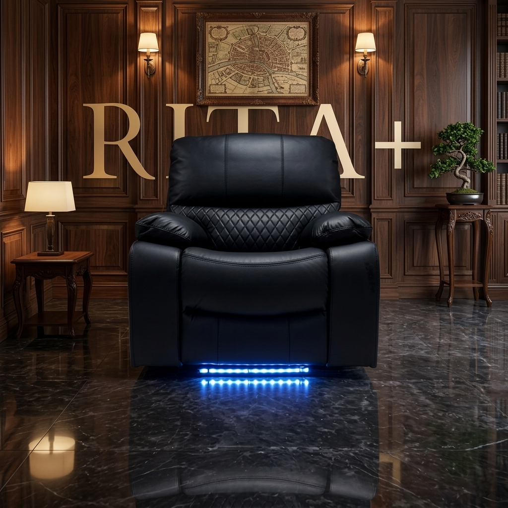 Rita Plus Leather Electric Recliner Sofa