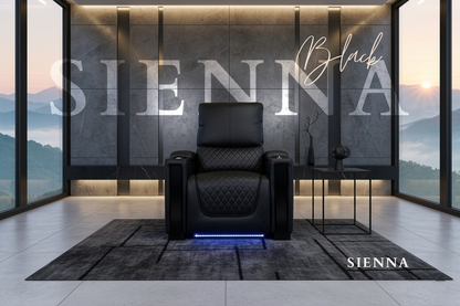 Sienna Air Leather Electric Recliner Sofa