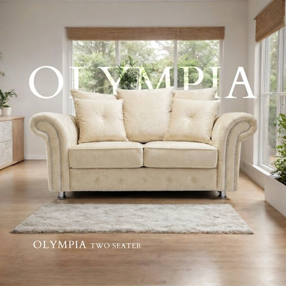 Olympia Scatterback Fabric Sofa