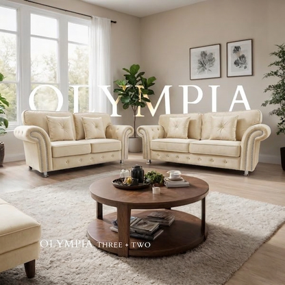 Olympia Fullback Fabric Sofa