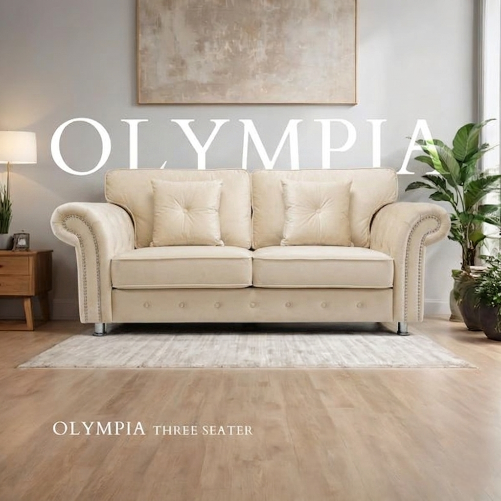 Olympia Fullback Fabric Sofa