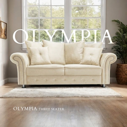 Olympia Scatterback Fabric Sofa