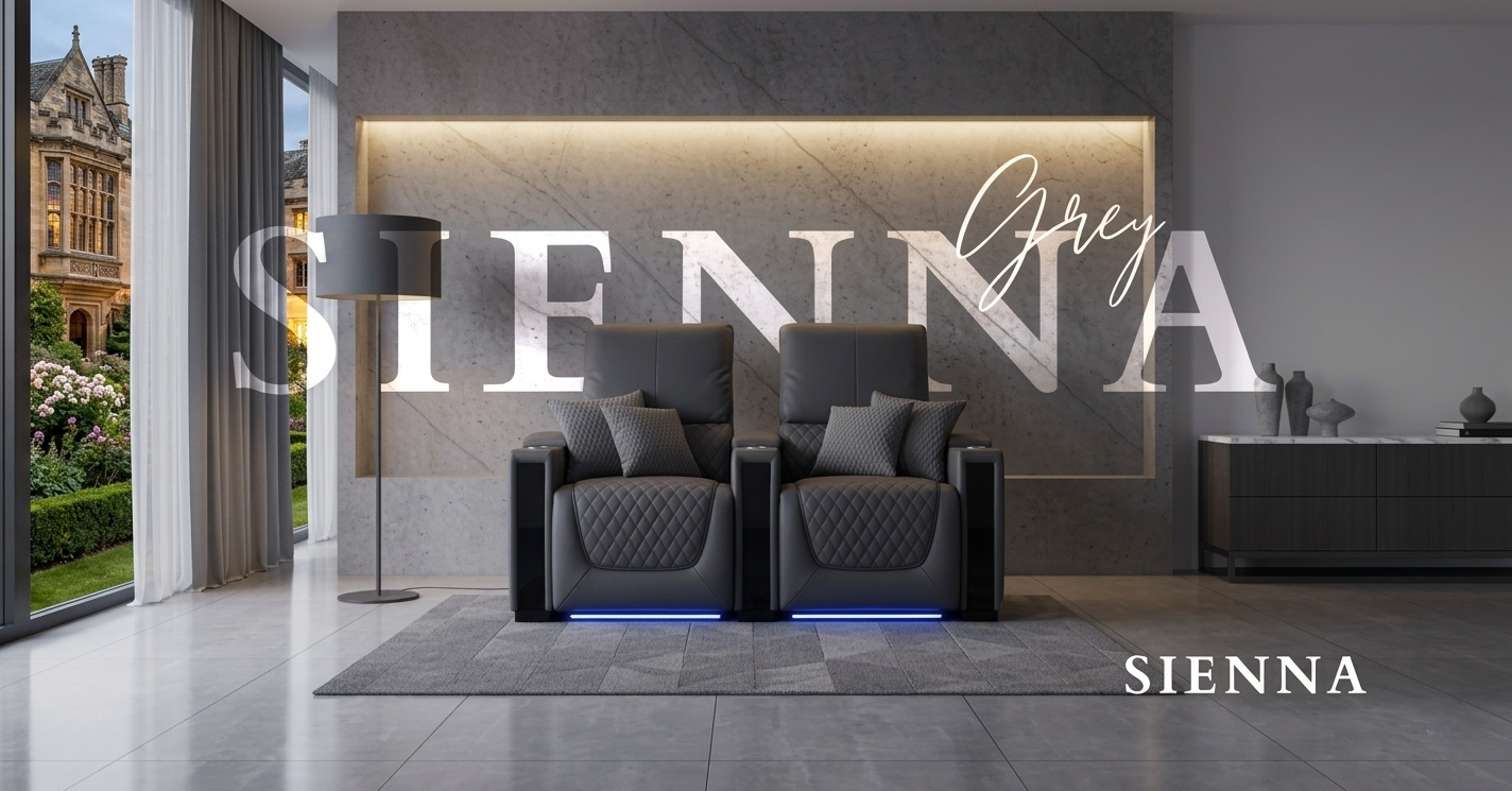 Sienna Air Leather Electric Recliner Sofa