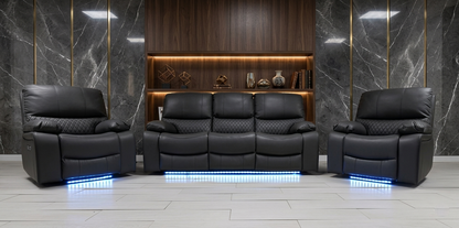 Rita Plus Leather Electric Recliner Sofa