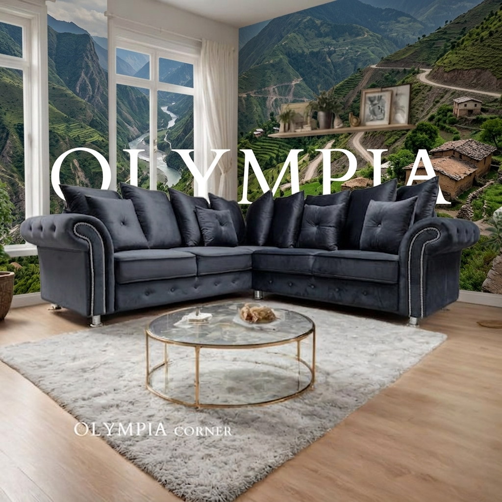 Olympia Scatterback Fabric Sofa