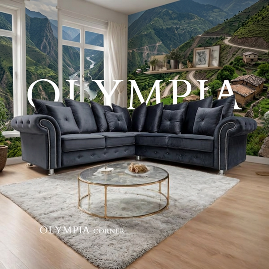 Olympia Scatterback Fabric Sofa