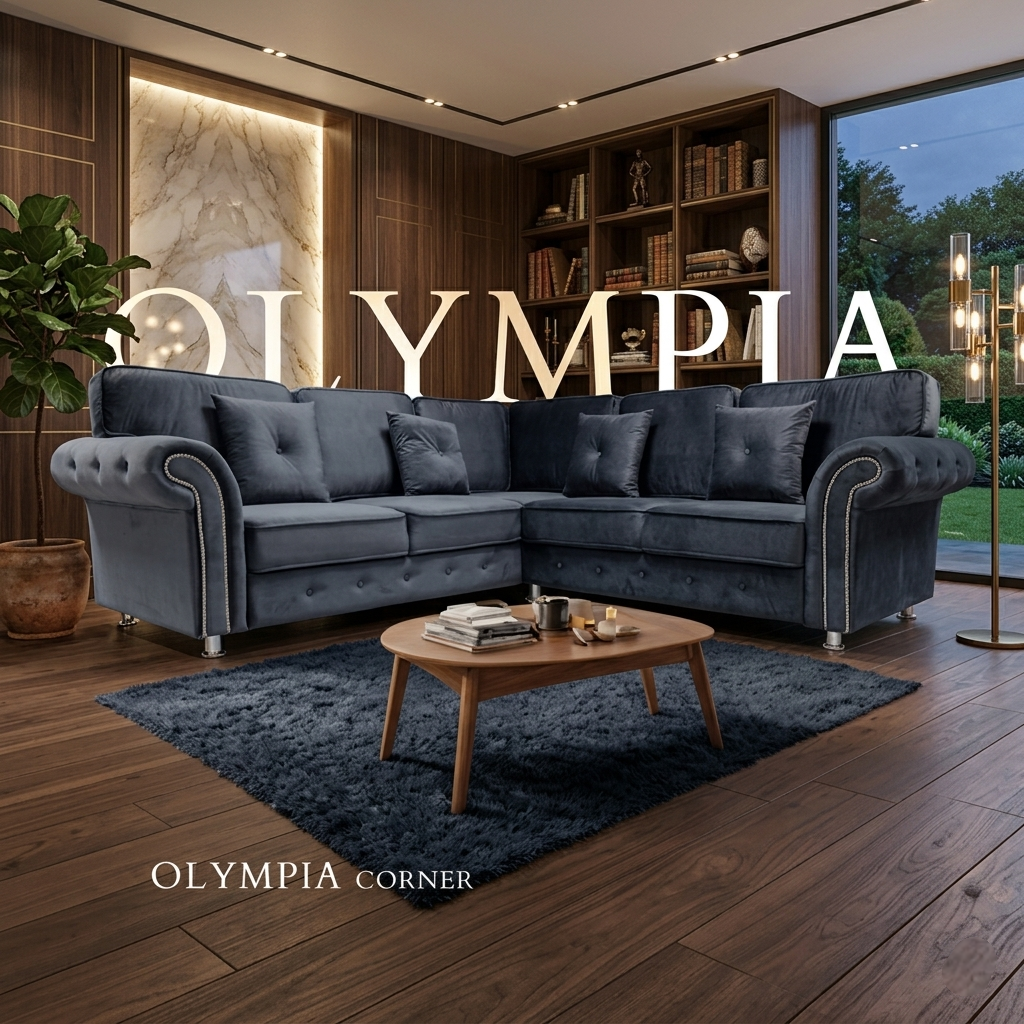 Olympia Fullback Fabric Sofa