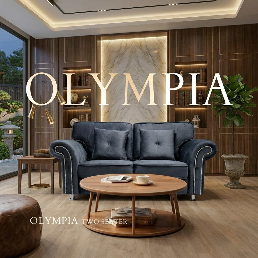 Olympia Fullback Fabric Sofa