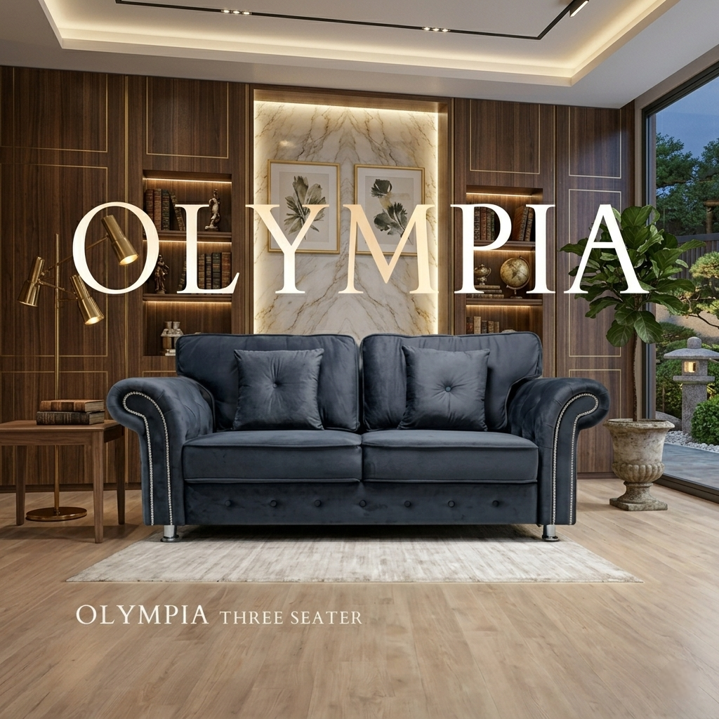 Olympia Fullback Fabric Sofa