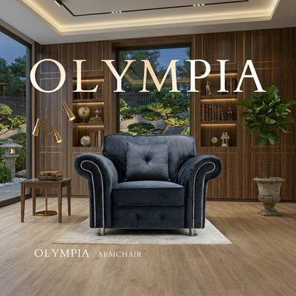 Olympia Fullback Fabric Sofa