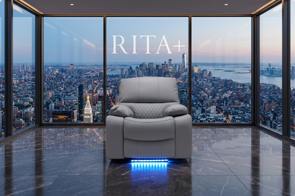 Rita Plus Leather Electric Recliner Sofa