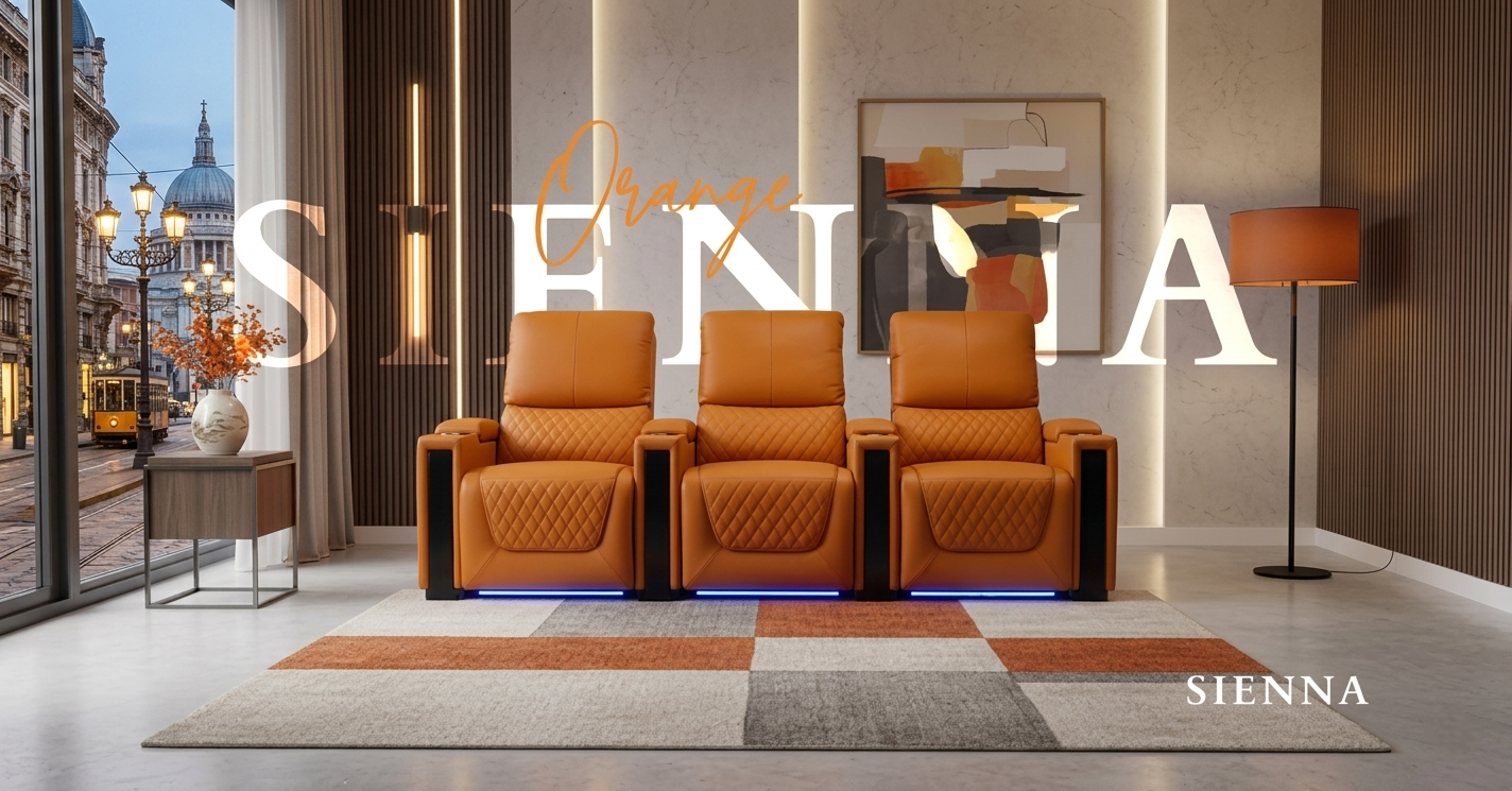 Sienna Air Leather Electric Recliner Sofa