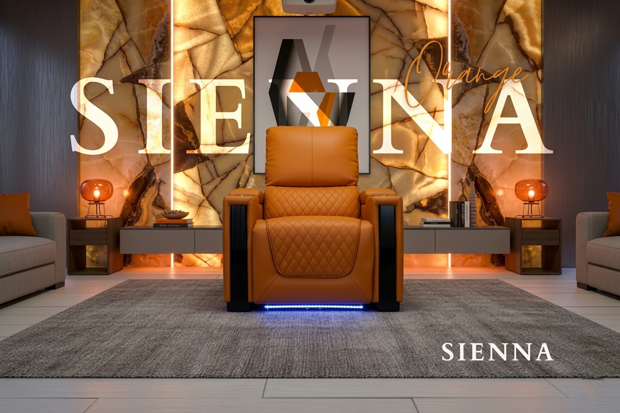 Sienna Air Leather Electric Recliner Sofa