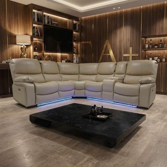 Rita Plus Leather Electric Recliner Sofa