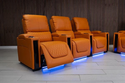 Sienna Air Leather Electric Recliner Sofa