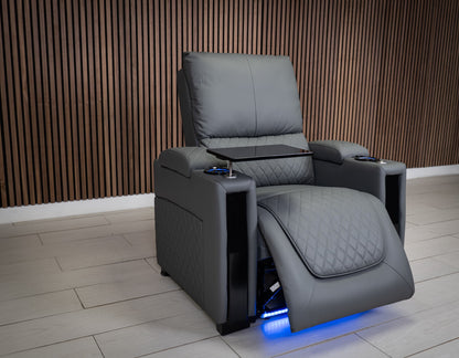 Sienna Air Leather Electric Recliner Sofa
