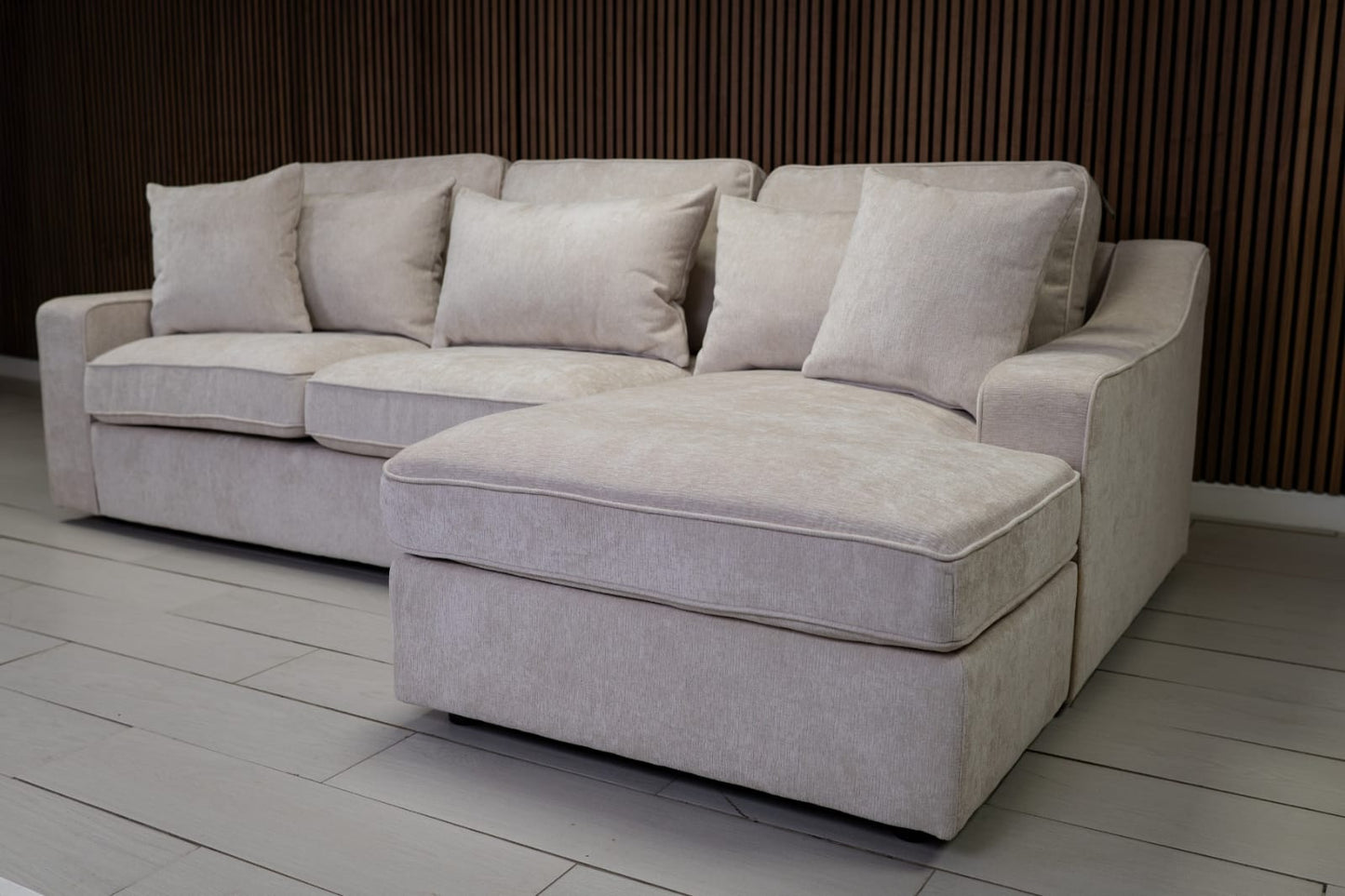 Zenn Corner Fabric Sofa