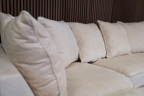 Easton Scatterback U Shape Fabric Sofa