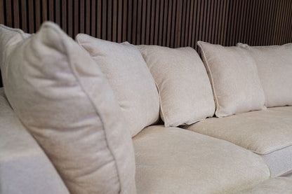 Easton Scatterback U Shape Fabric Sofa