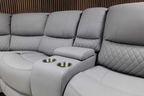 Rita Leather Manual Recliner Sofa