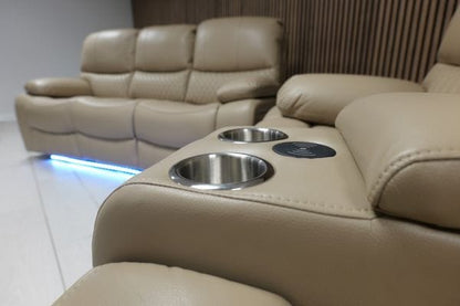 Rita Plus Leather Electric Recliner Sofa
