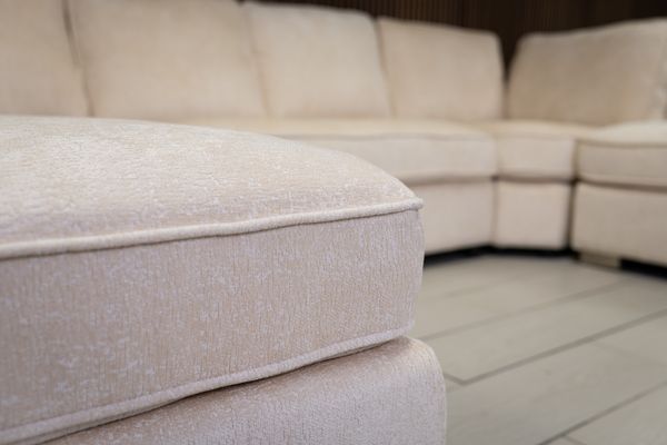 Easton Fullback U Shape Fabric Sofa