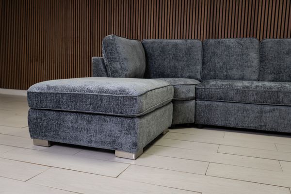 Easton Fullback U Shape Fabric Sofa